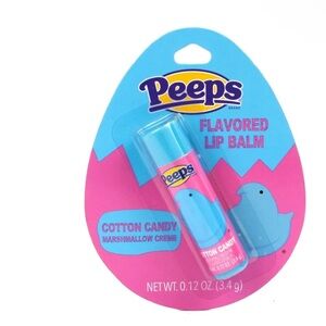 NWT Peeps Cotton Candy Lip Balm